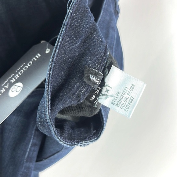 3x1 NYC Scuba High-Rise Raw-Hem Ankle Skinny Jeans - Picture 7 of 7